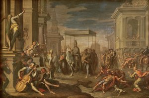 The Miracle of St. Ambrose by Sigismondo Caula